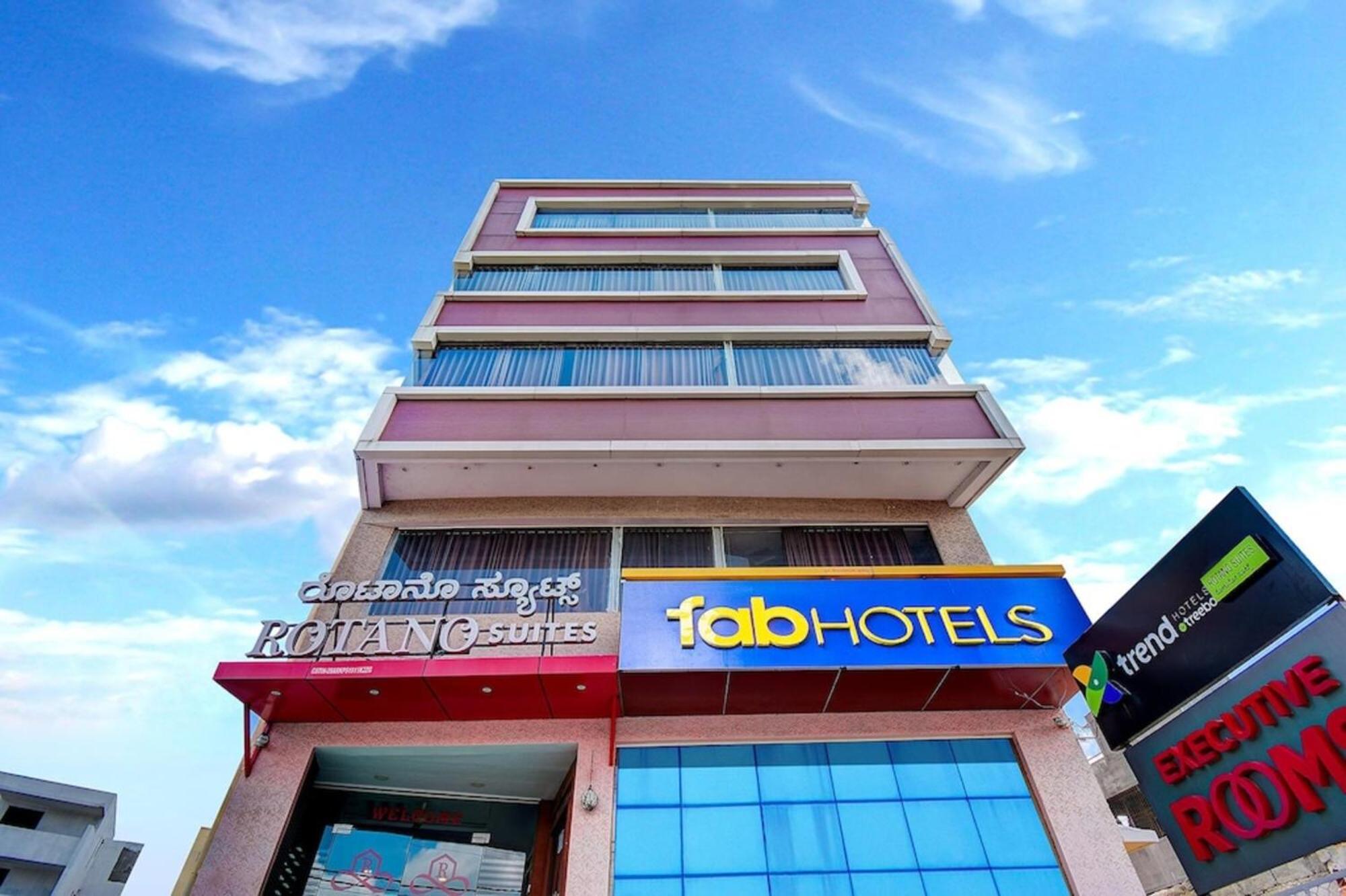 Fabhotel Rotano Suites - Yelahanka Bangalore Exterior photo
